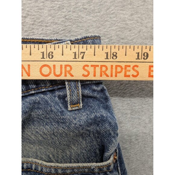 Vintage Levis 505 Jeans Mens 36x30 Blue Regular Fit Straight Leg Medium Wash 90s - Picture 4 of 15